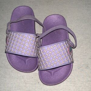 Purple Kids Size 7 Kidgets Sandals